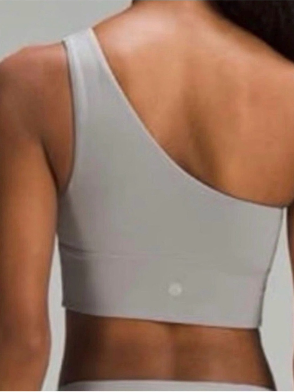 Lululemon Align Asymmetric Grey Sports Bra size 6